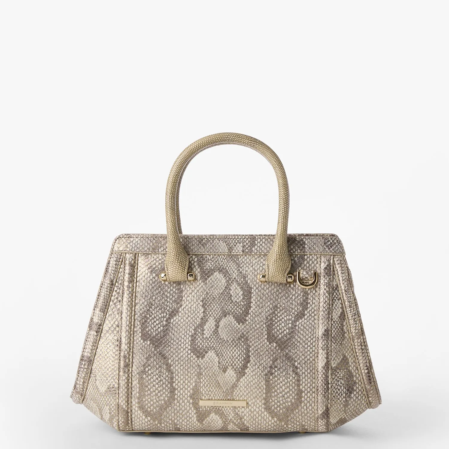 Small Arden Satchel Gold Blissful