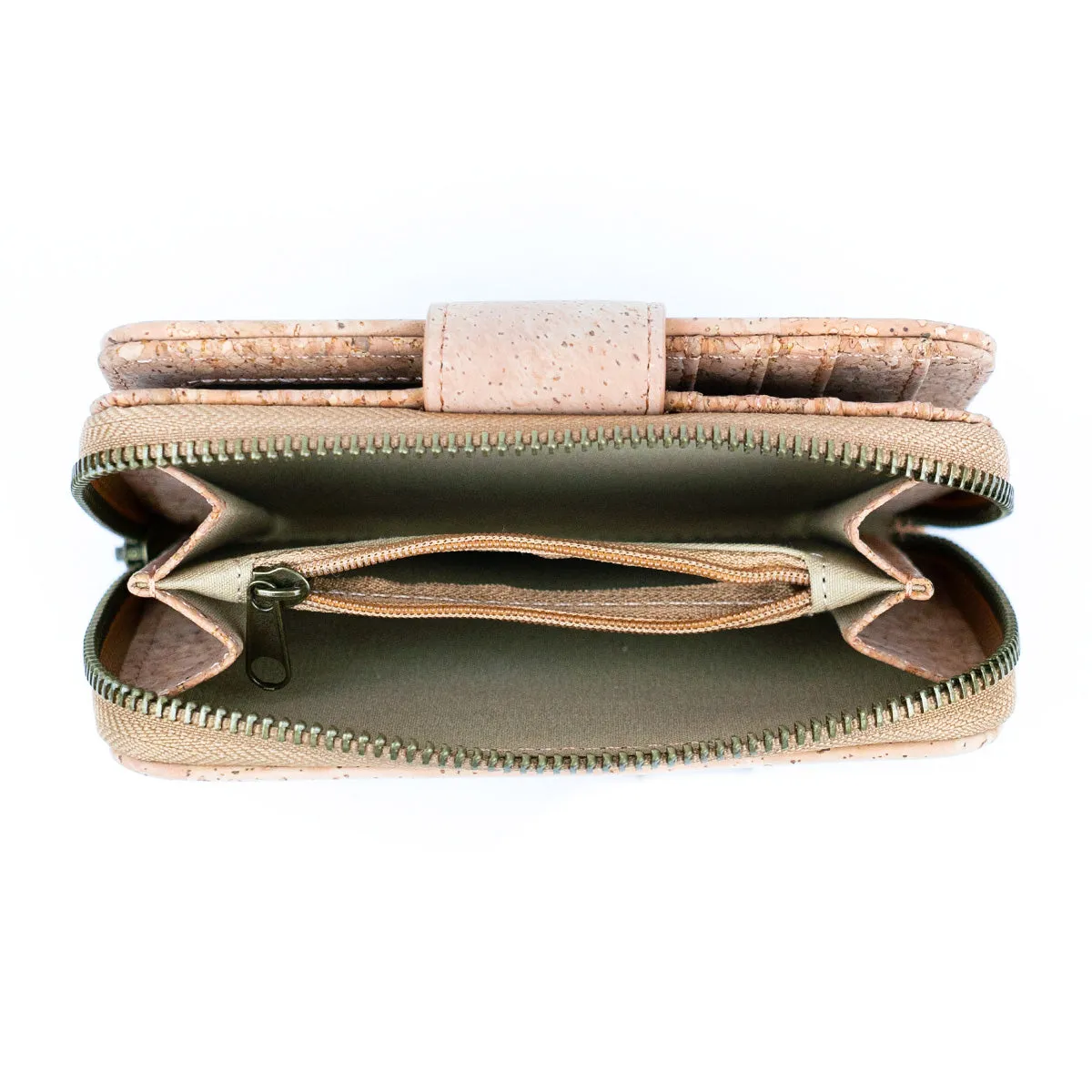 Stylish and Functional Medium-Sized Women's Cork Wallet BAG-2304