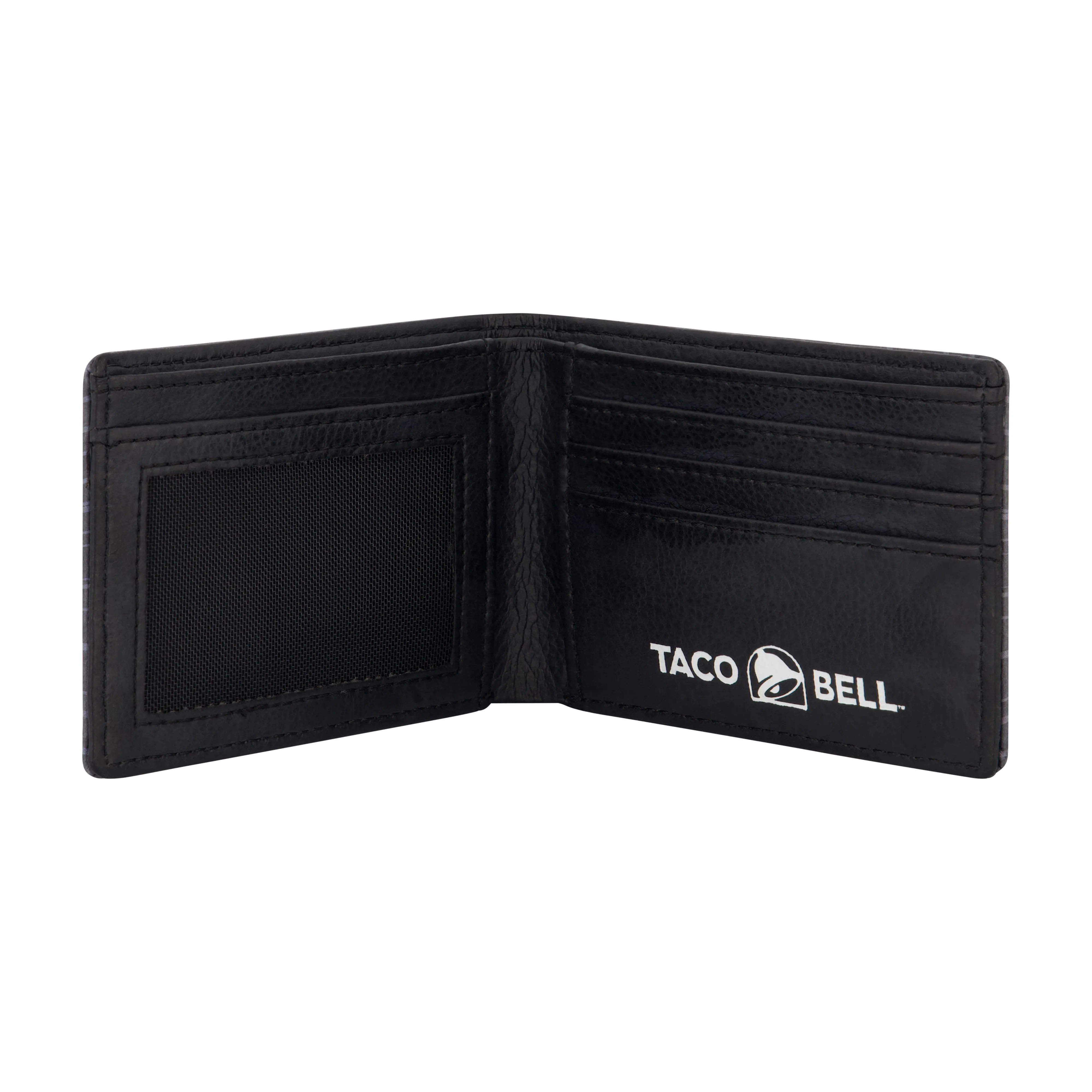 TACO BELL LOGO Bifold Wallet, Slim Wallet with Decorative Tin for Men and Women