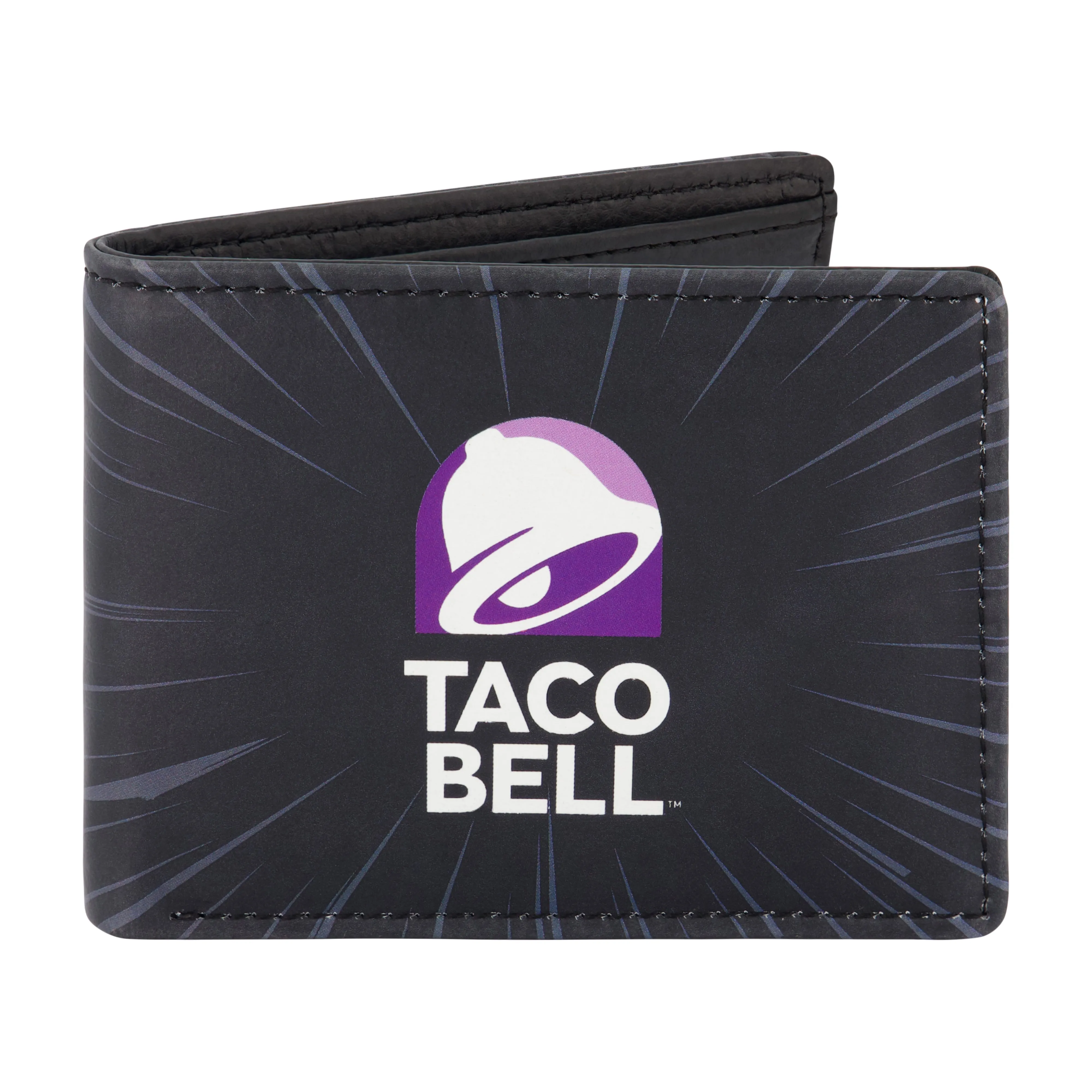 TACO BELL LOGO Bifold Wallet, Slim Wallet with Decorative Tin for Men and Women