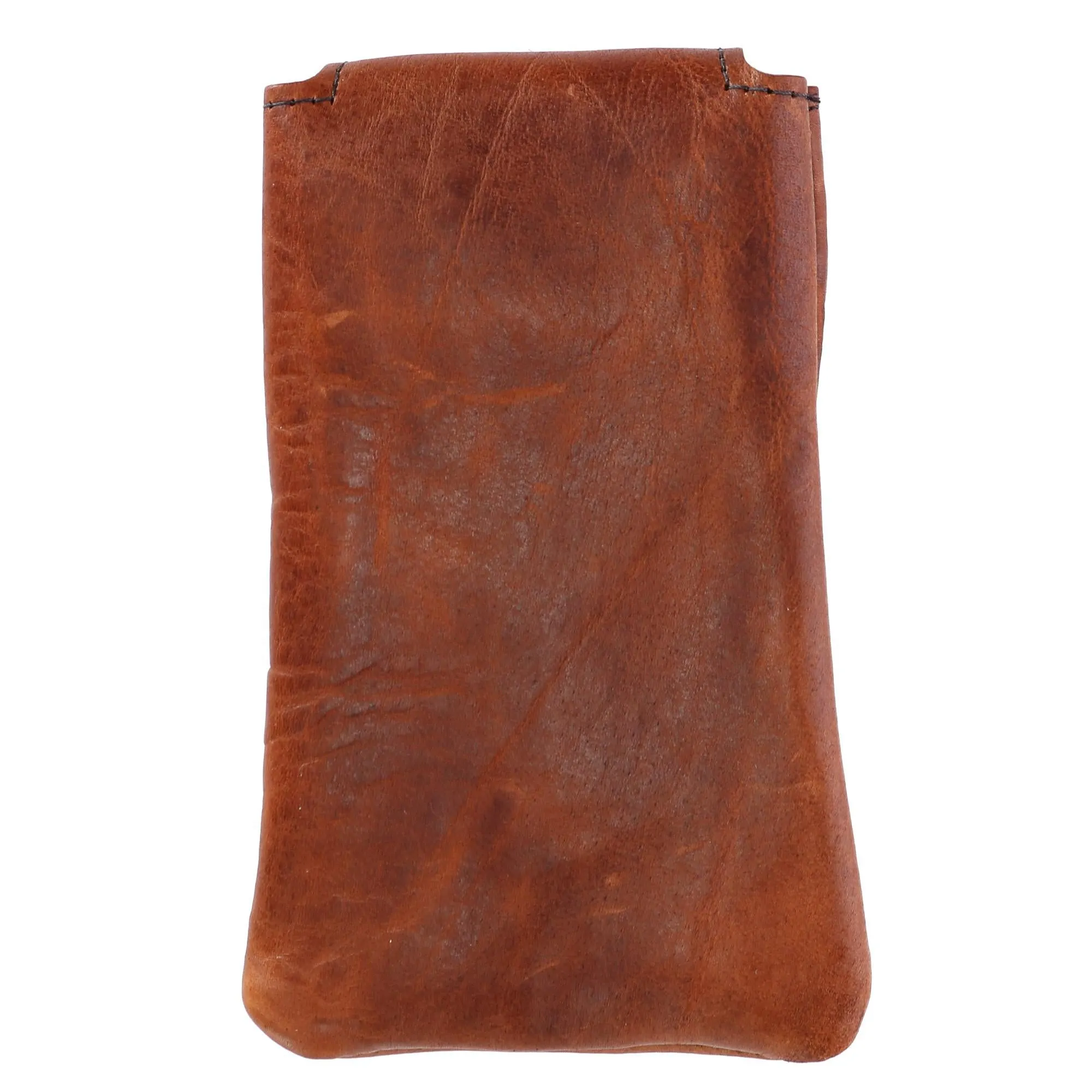 Textured Bison Leather Eyeglass Case