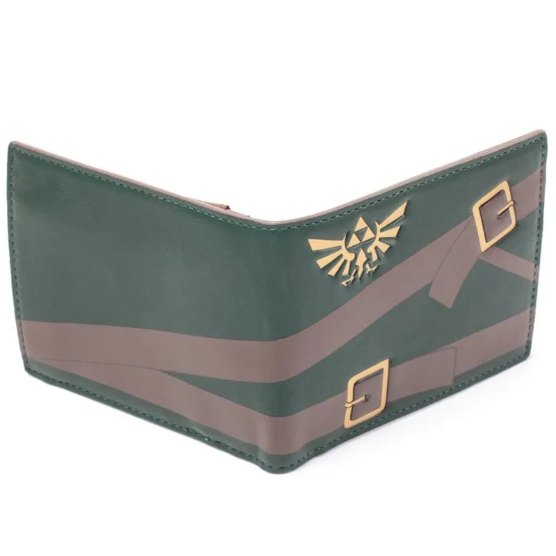 The Legend of Zelda Link Uniform Inspired Bi-Fold Wallet