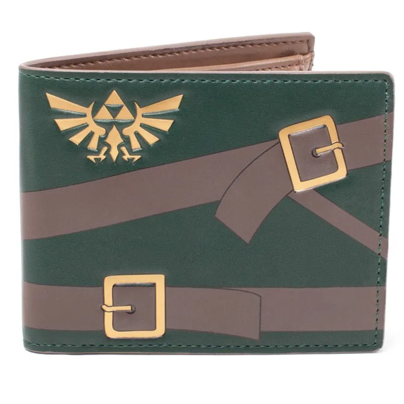 The Legend of Zelda Link Uniform Inspired Bi-Fold Wallet