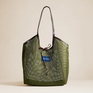 The Tokyo Shopper - Olive/Brown