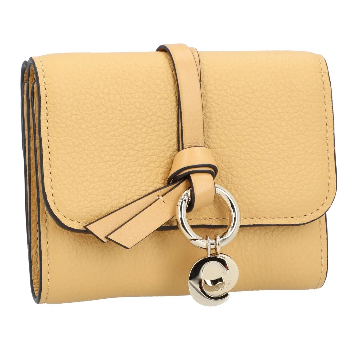 Tri-Fold Wallet Alphabet Yellow
