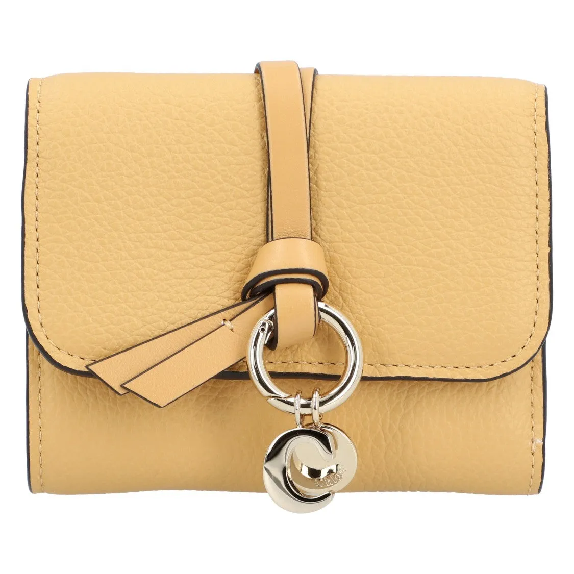 Tri-Fold Wallet Alphabet Yellow