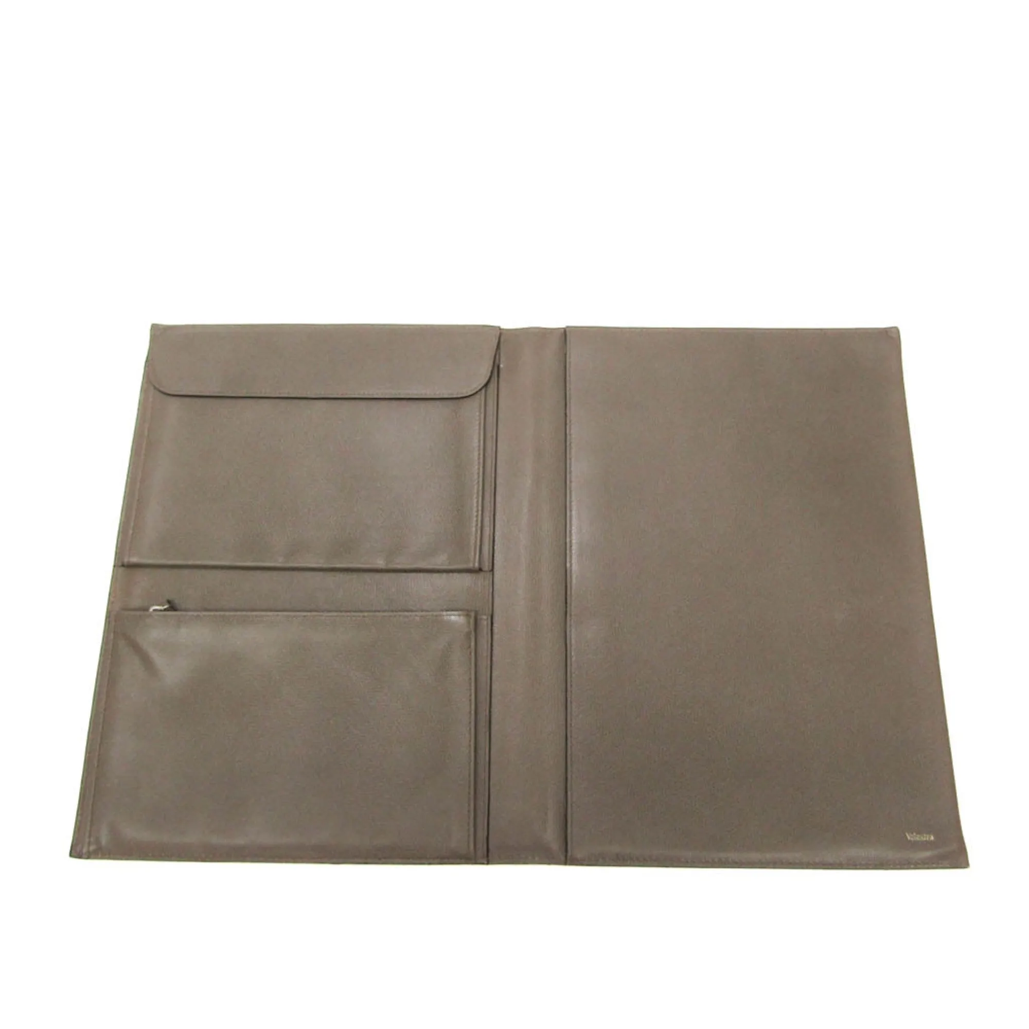 Valextra  Leather Clutch Bag (Pre-Owned)
