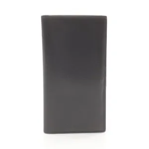 Valextra  Leather Long Wallet (Bi-Fold) (Pre-Owned)