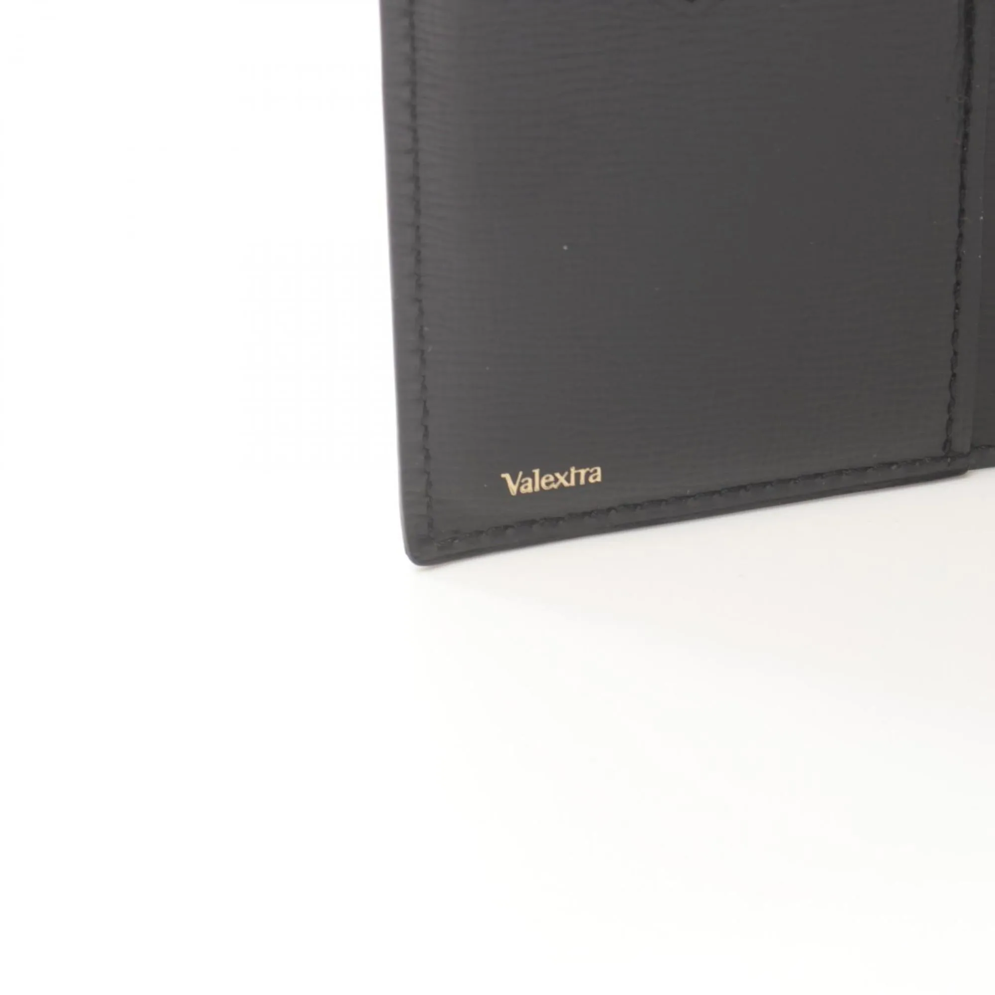 Valextra  Leather Long Wallet (Bi-Fold) (Pre-Owned)