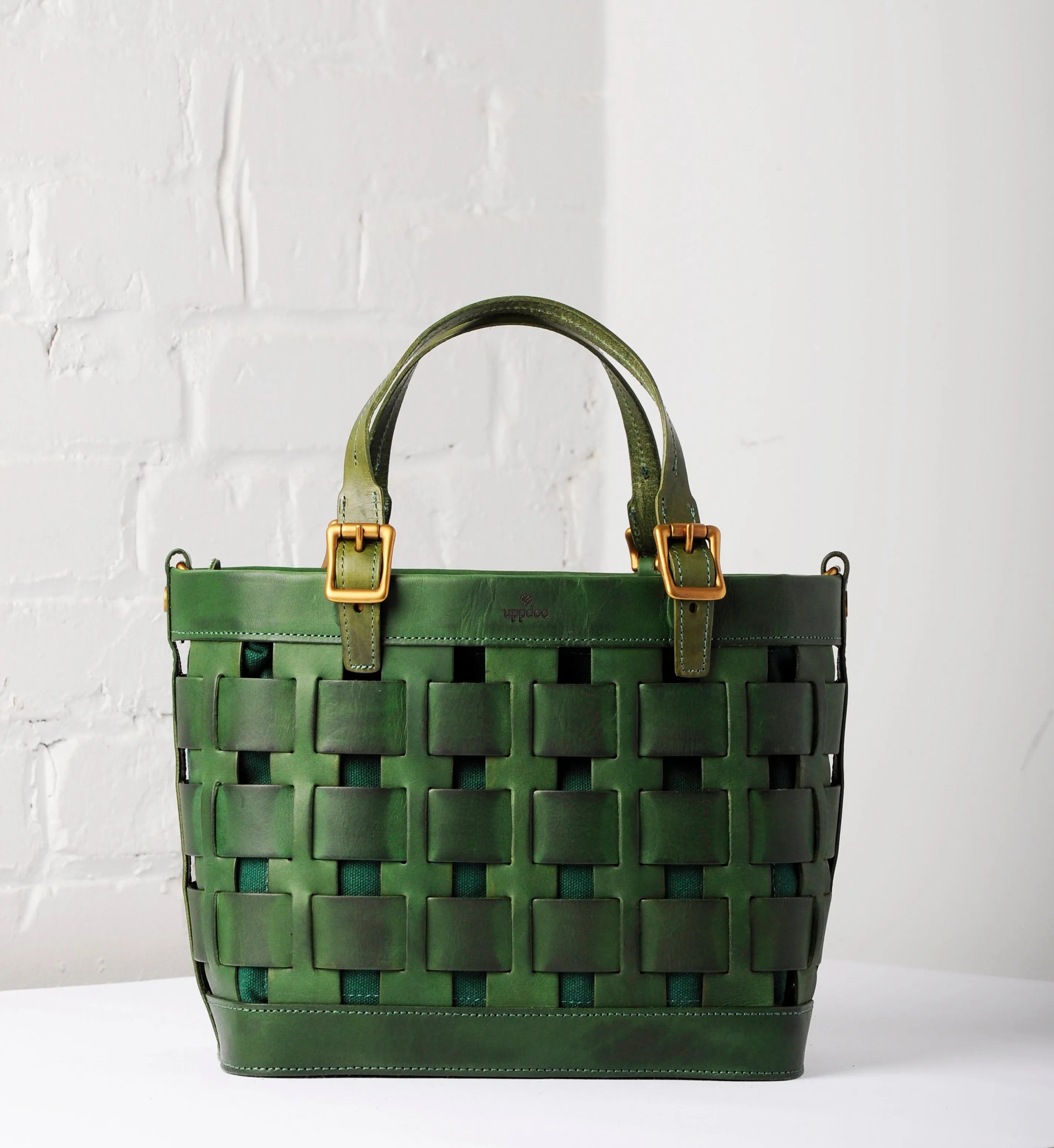 Venture Basket Tote - Hunter Green