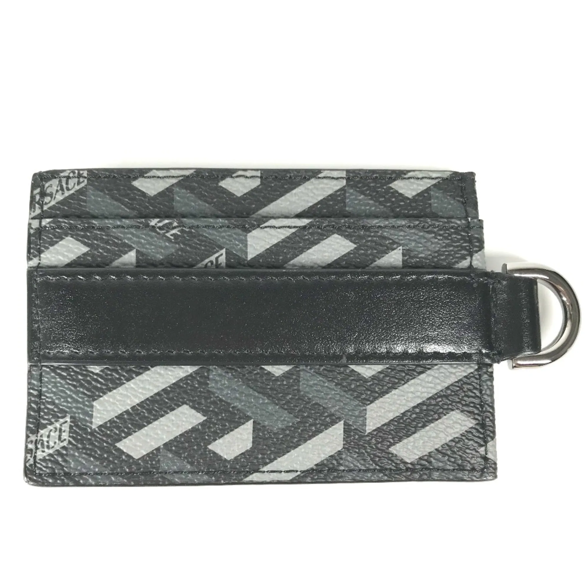 Versace  Leather Card Case (Pre-Owned)