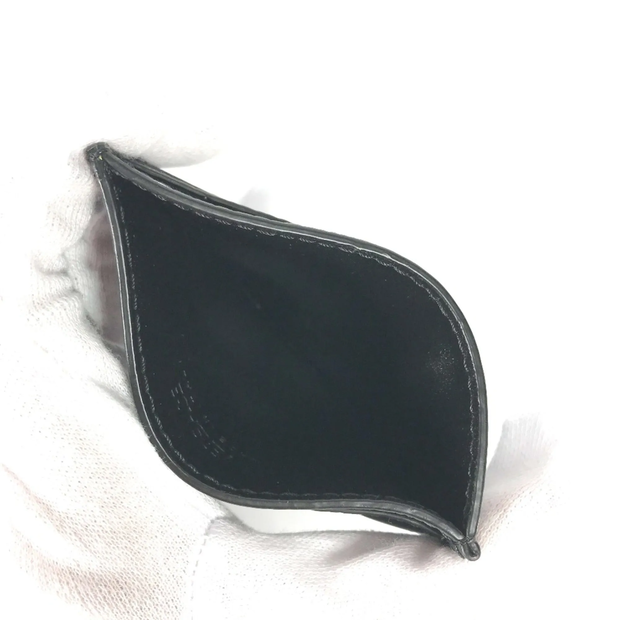 Versace  Leather Card Case (Pre-Owned)