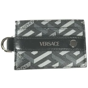 Versace  Leather Card Case (Pre-Owned)