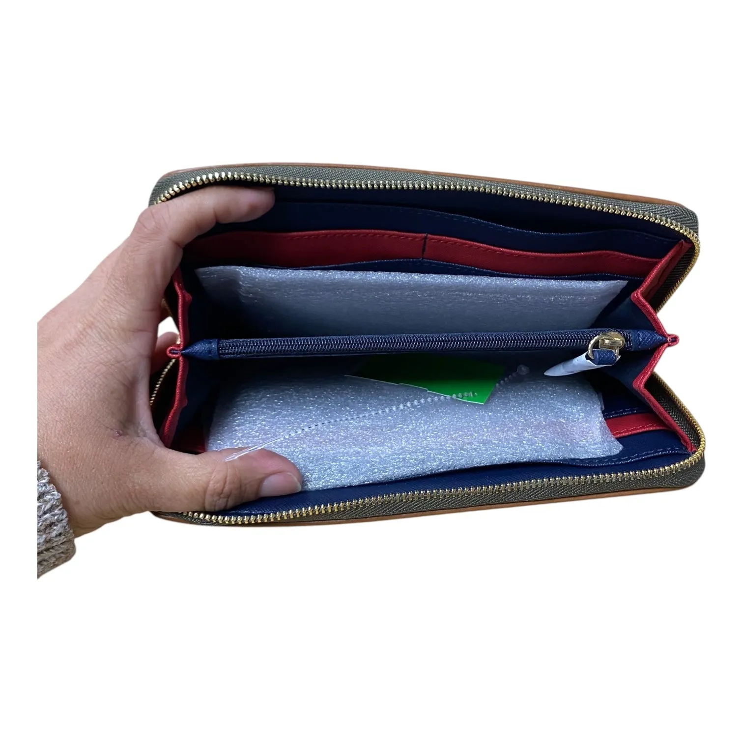 Wallet By Tommy Hilfiger In Camouflage Print, Size:Large