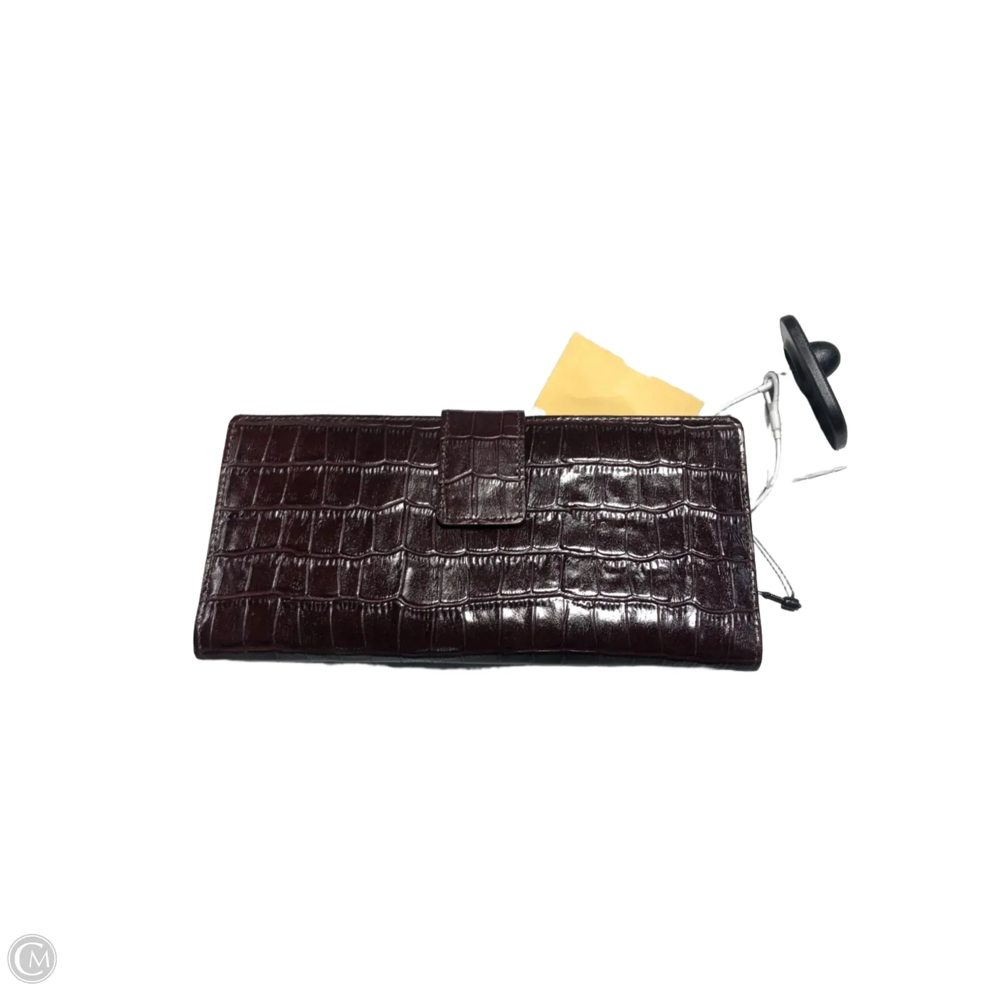 Wallet Leather By Maxx New York, Size: Small