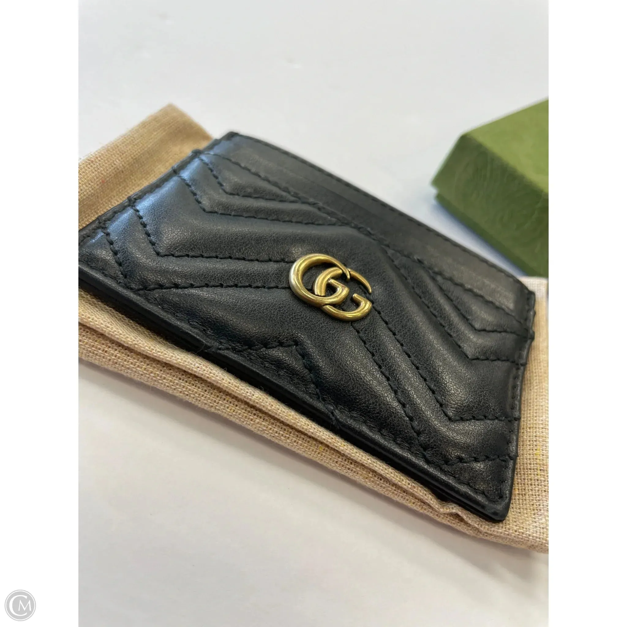 Wallet Luxury Designer By Gucci, Size: Small