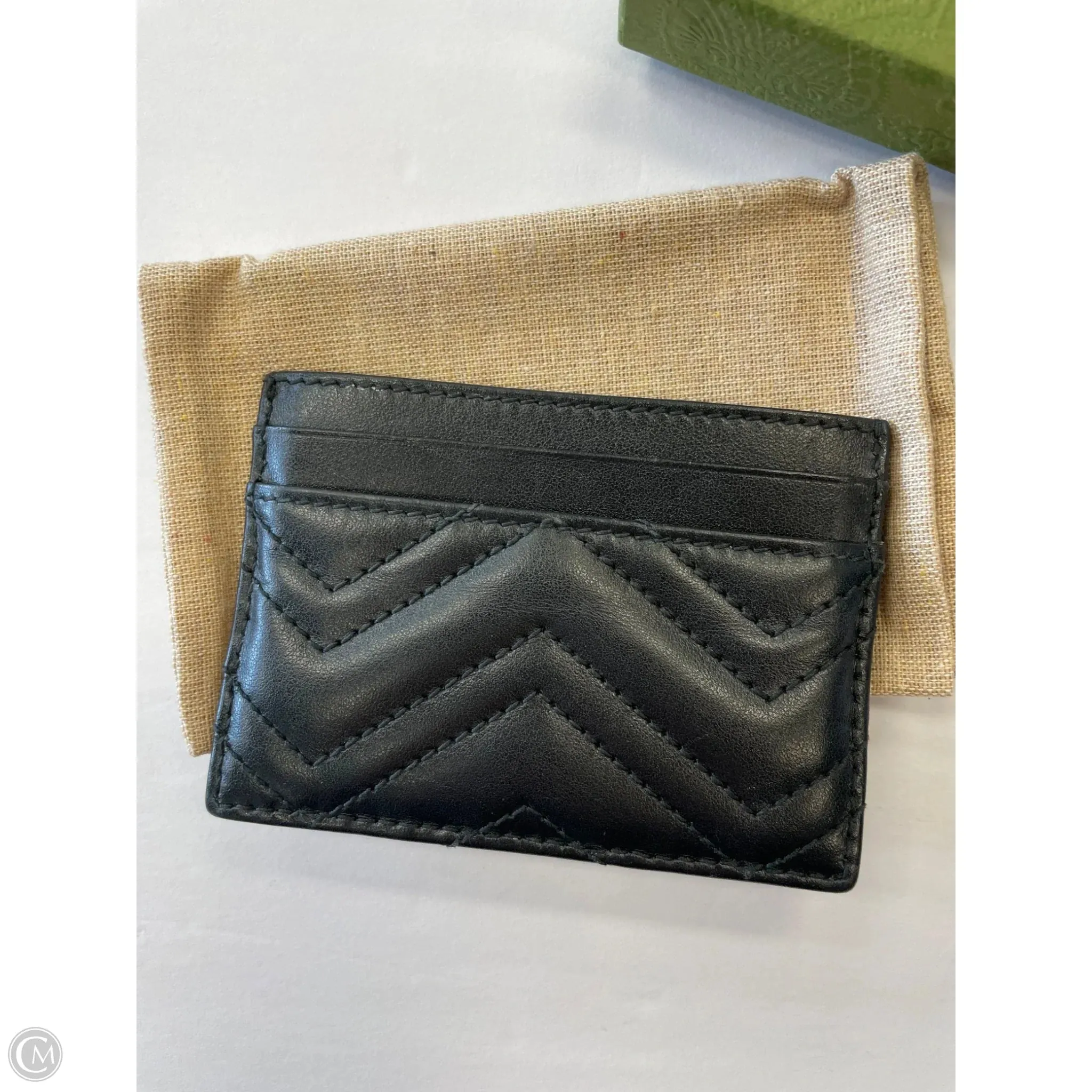 Wallet Luxury Designer By Gucci, Size: Small