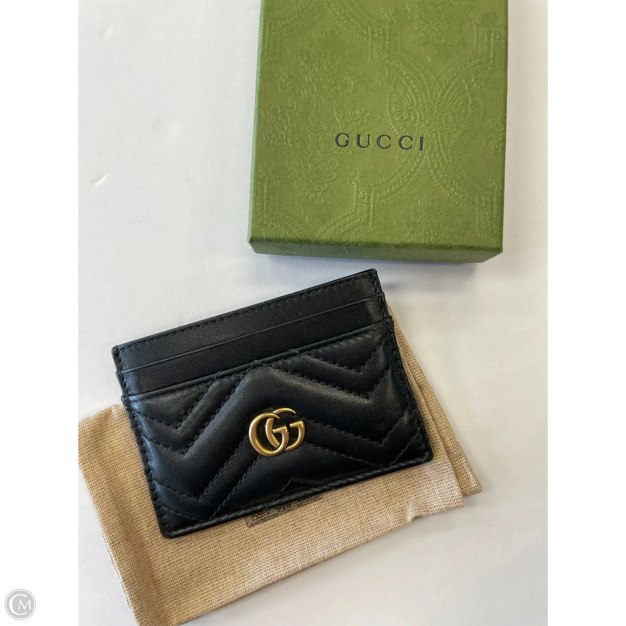 Wallet Luxury Designer By Gucci, Size: Small