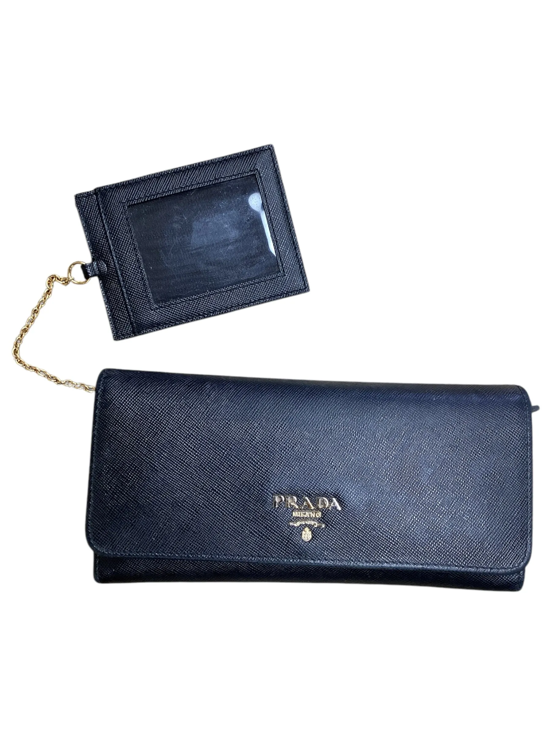 Wallet Luxury Designer By Prada  Size: Medium