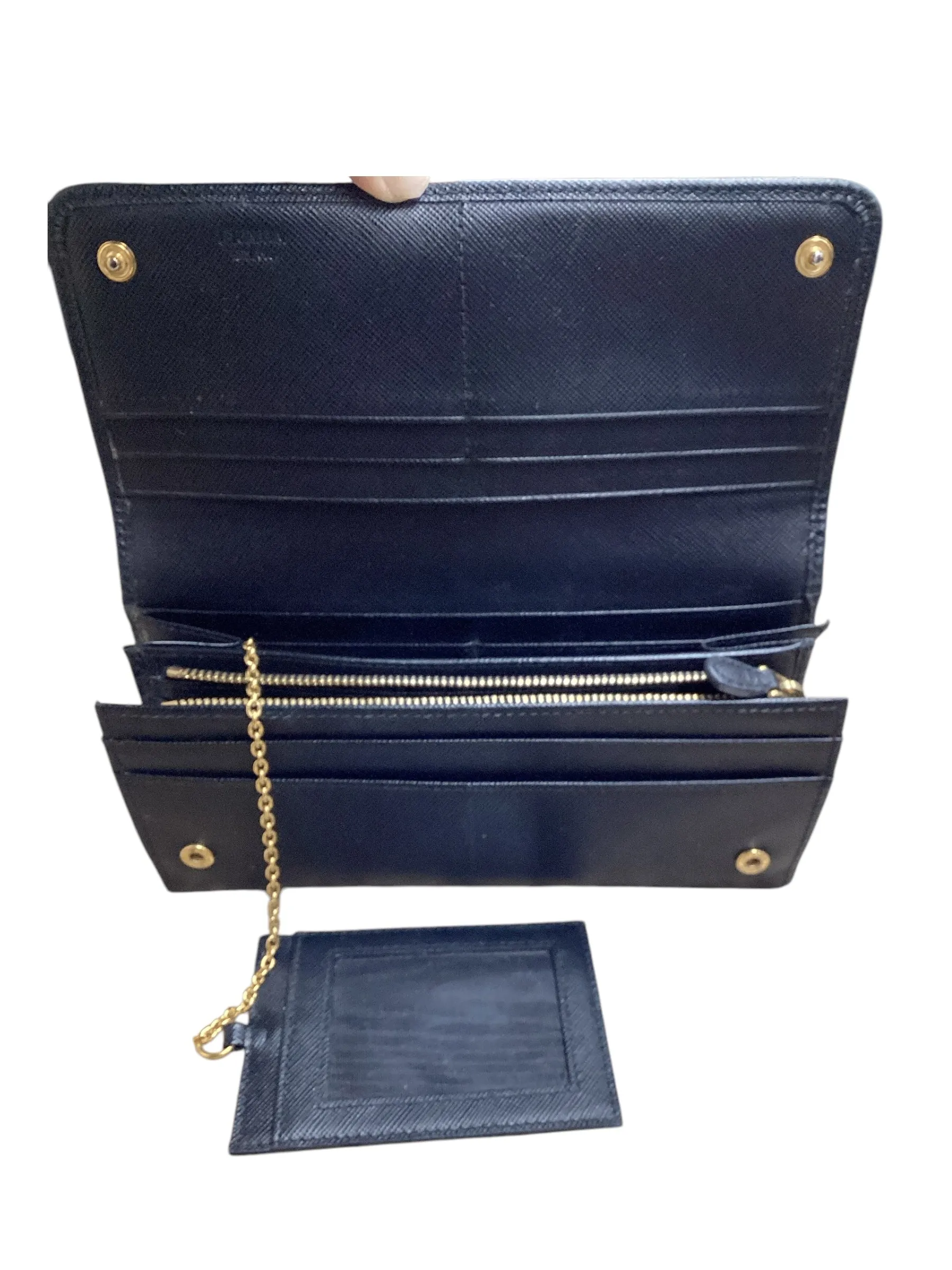 Wallet Luxury Designer By Prada  Size: Medium