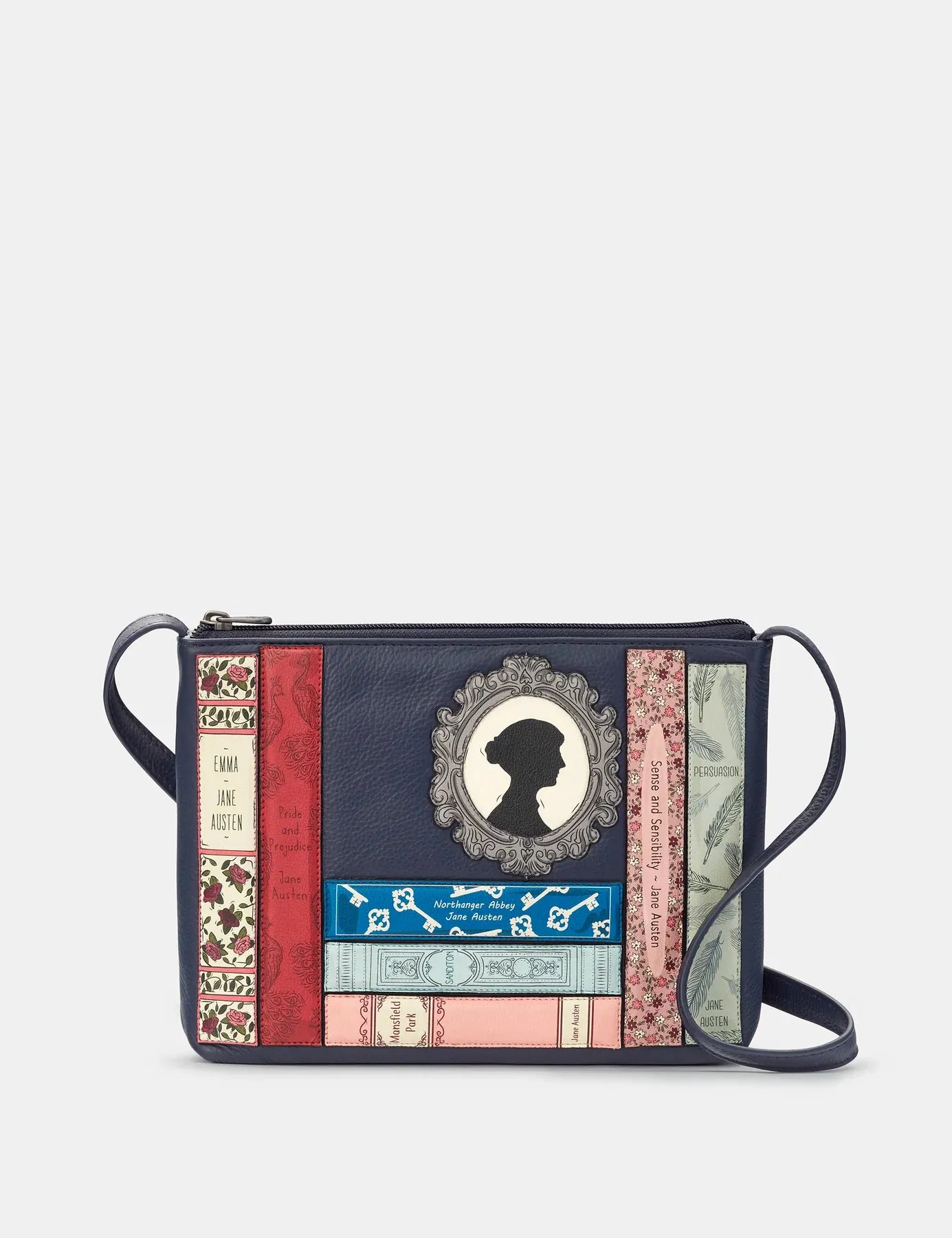 Yoshi YB214 Jane Austen Bookworm Cross Body Bag